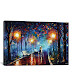 Afremov Misty Mood / Misty mood is a limited edition giclee on canvas.