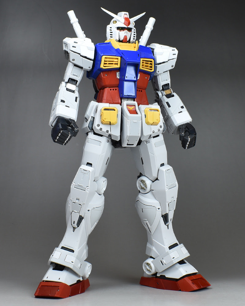 Pg Unleashed Rx 78 2 ガンダム レビュー2 外装 発光編 ガンダムブログはじめました