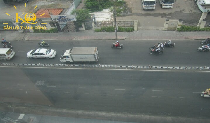 Hình chụp view nhìn từ tòa nhà