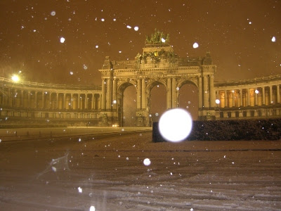 Nieve en Bruselas
