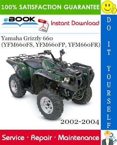 PDF Yamaha Yfm660f P Grizzly 2001 2003 Service Repair Manual