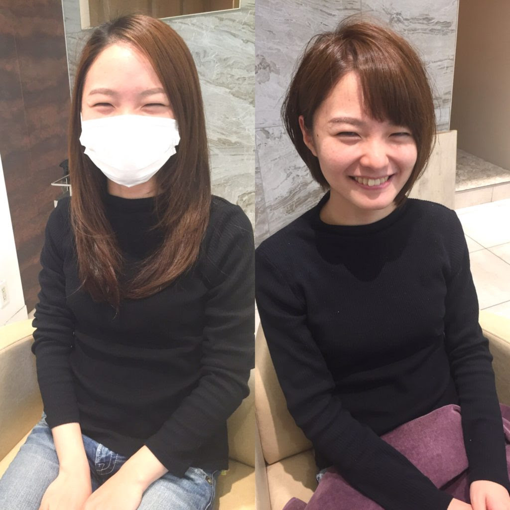 髪のお悩み ロングからバッサリとショートに Percent パーセント 神宮前 渋谷 神南エリアの大人のための美容室