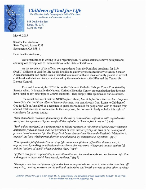 CALIFORNIA SB 277 Forced Vaccination EVERY CHILD in ...