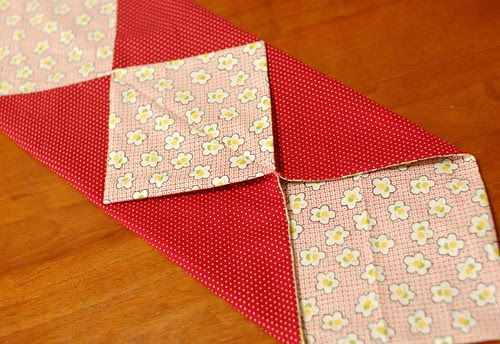 How to make an Origami drawstring bag 7