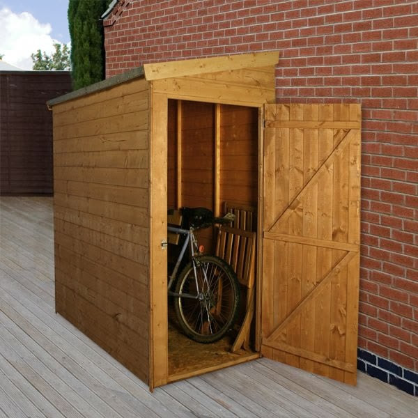 Walton's 6' x 3' Select Tongue and Groove Pent Tall Store with 