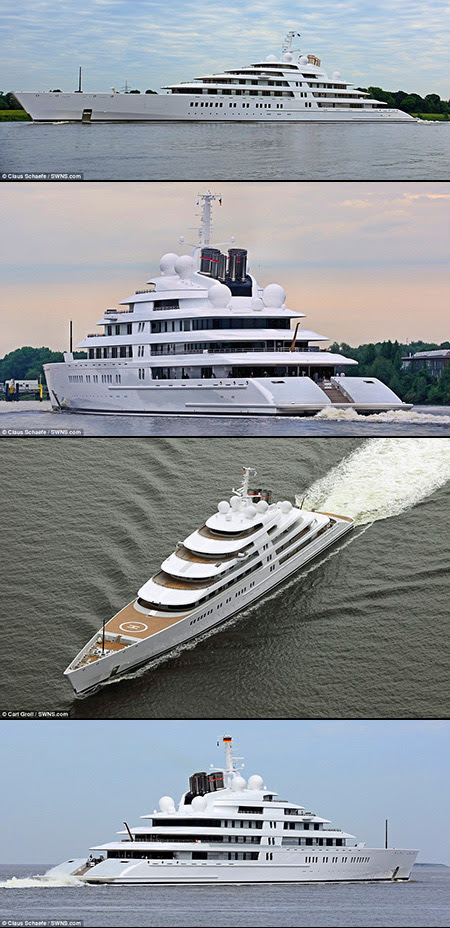 Fascinating Look at the $596-Million Azzam, the World's 