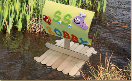 Craft Stick Raft