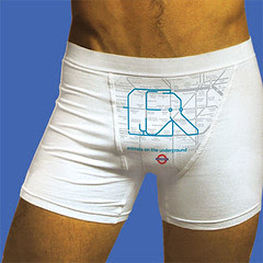 Animals on the Underground Mens' Trunks
