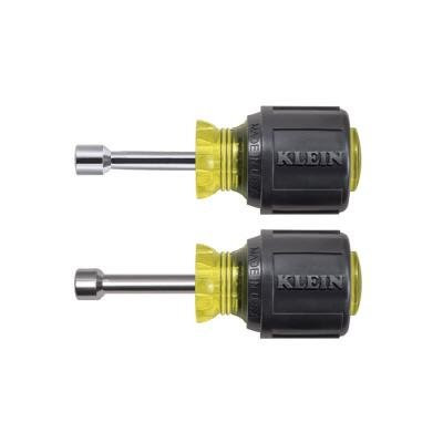 Klein Tools 610M 1/4 and 5/16 Magnetic Tip Nut Driver Set, 1-1/2