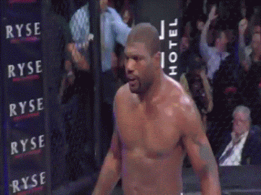 Quinton Rampage Jackson Howls GIF