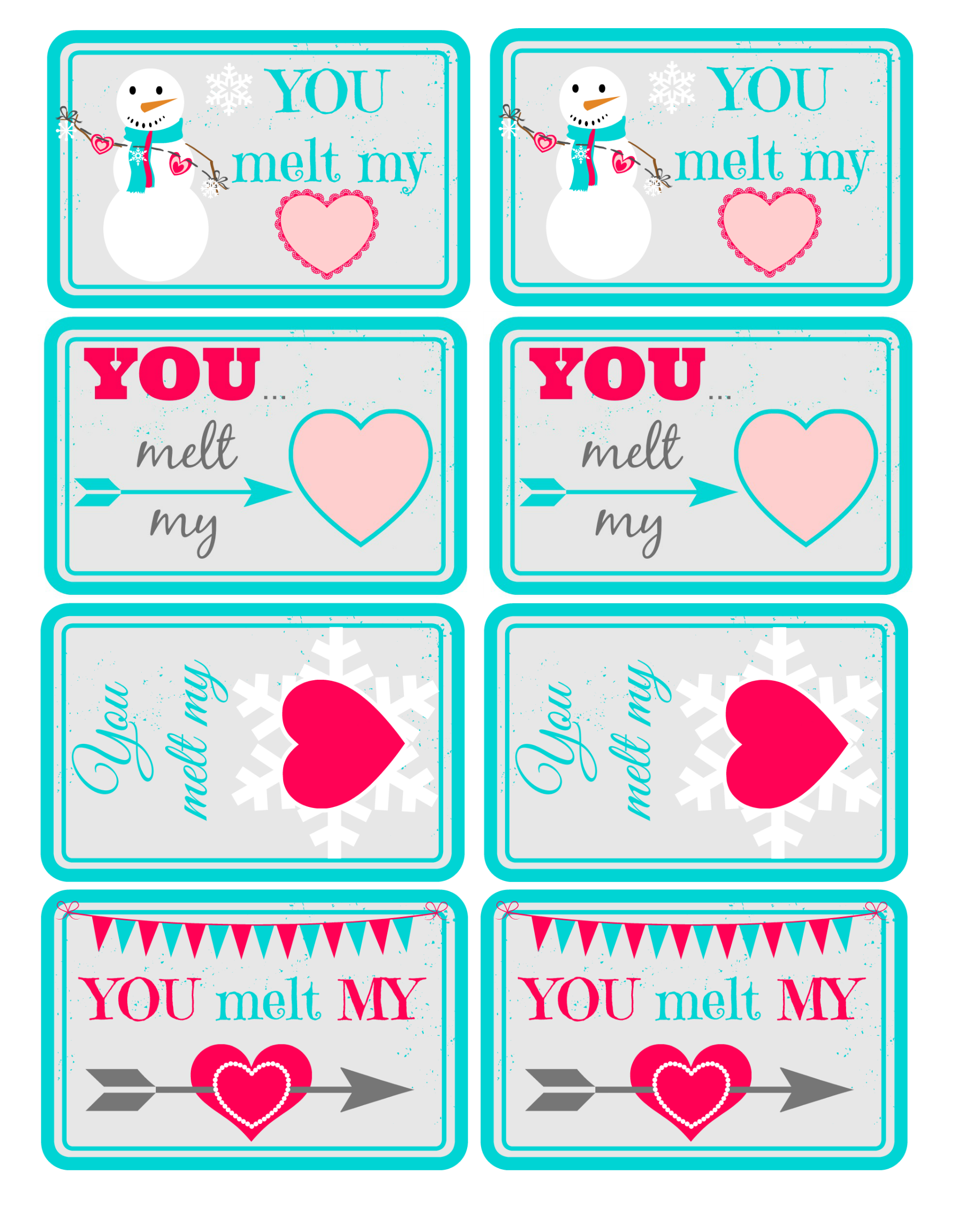 Share the Love: Free Printable Valentine Gift TagsDIY Show ...