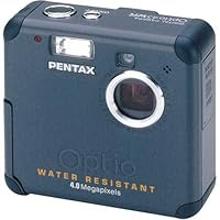 Pentax Optio 43WR 4MP Water Resistant Digital Camera with 2.8x Optical Zoom