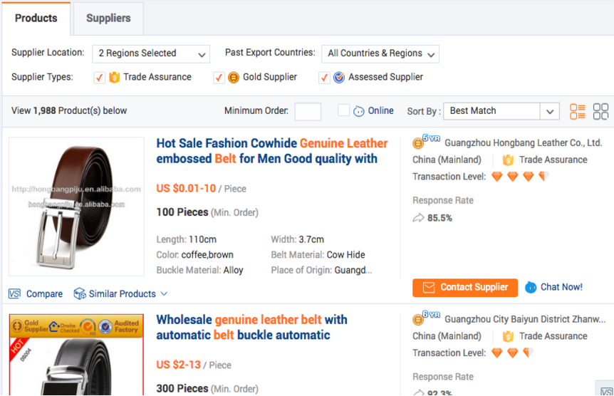 alibaba sourcing