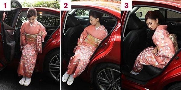 自動車メーカーが推奨 着物でクルマに乗るときのオススメの乗車スタイルとは