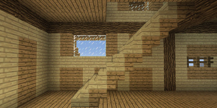 マインクラフト 建築初心者でも作れる オシャレな家の内装の作り方を紹介 マイクラモール