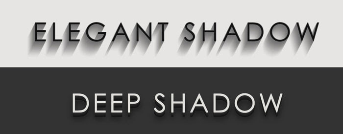 CSS3 text-shadow effects