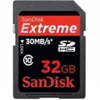 SanDisk Extreme - Flash memory card - 32 GB - Class 10 -SDHC