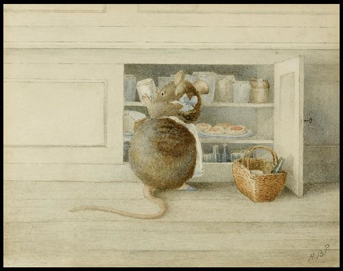 'In somebody's cupboard there's everything nice...'