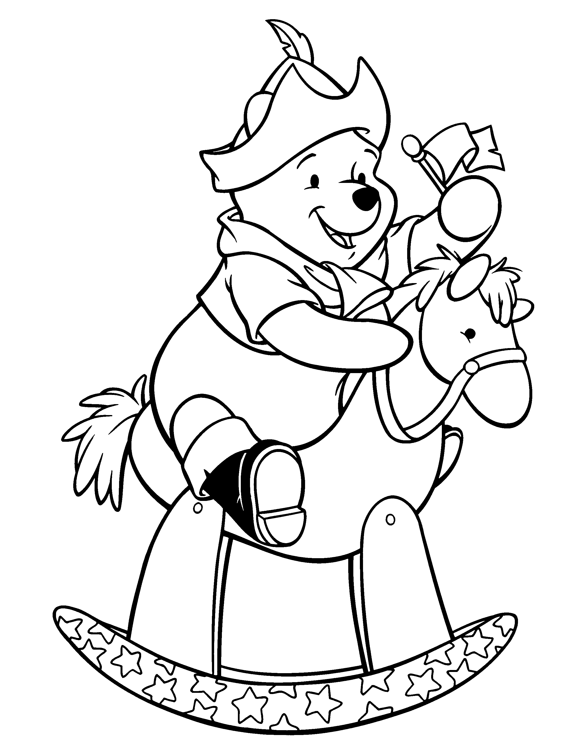 Coloriages Winnie l'Ourson  images et gifs animés et animations, 100%