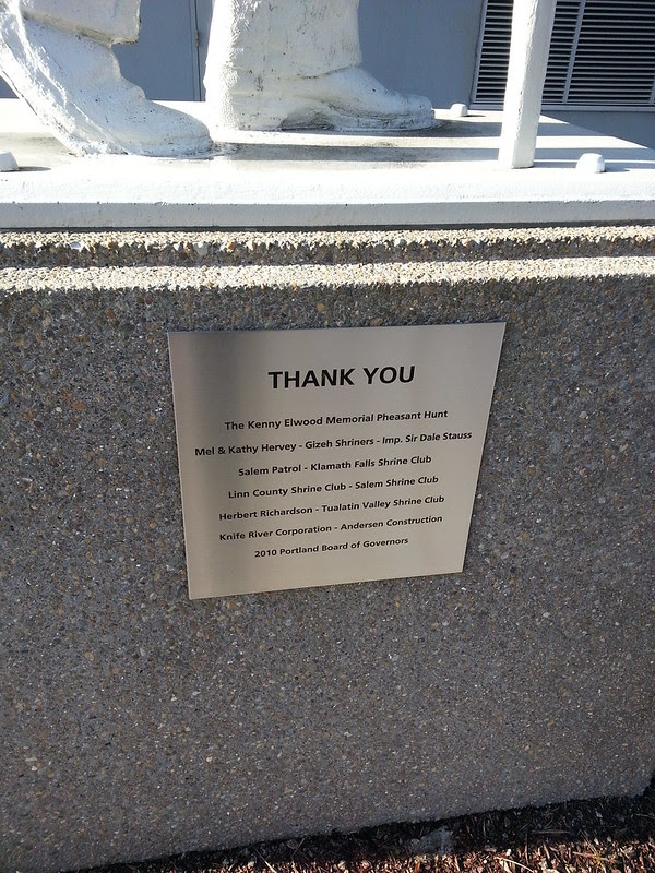 OHSU Shriner Statues