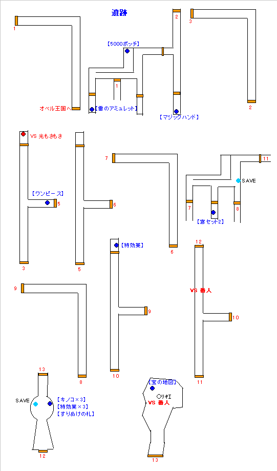 幻想水滸伝4 攻略チャート７