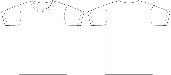 Download T Shirt Vector Template Illustrator at GetDrawings | Free ...
