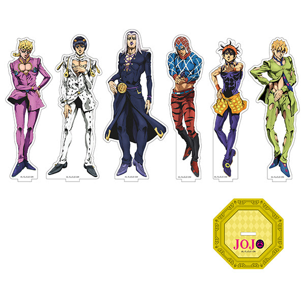 ジョジョの奇妙な冒険 ダイヤモンドは砕けない Bigアクリルスタンド Goods Tvアニメ ジョジョの奇妙な冒険 黄金の風 公式サイト