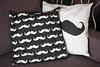 Mustache pillow cases