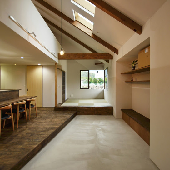 大きな土間のある家 豊中建設施工事例 豊中建設が設計管理 施工した注文住宅 新築事例