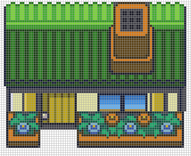 Pixel House 1 by Hama-Girl on DeviantArt