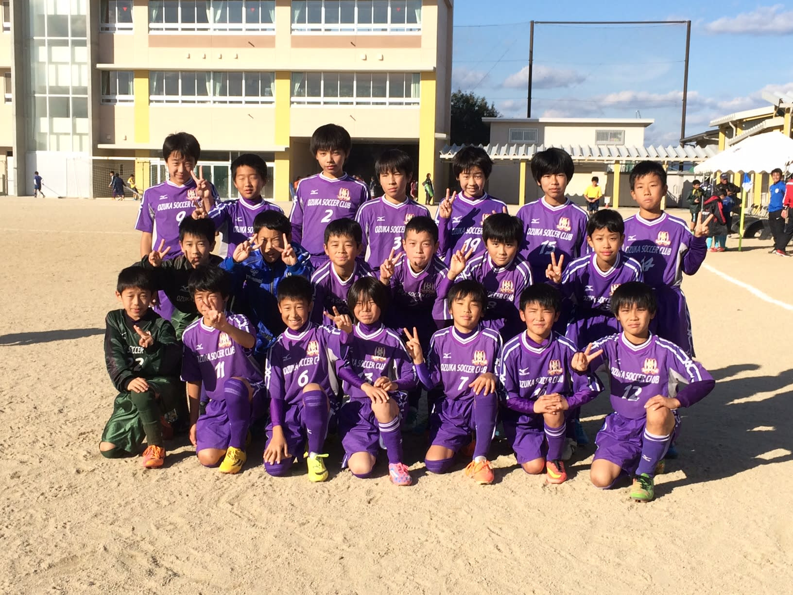 広島市小学生大会 U 12 1日目 大塚サッカークラブ活動日記