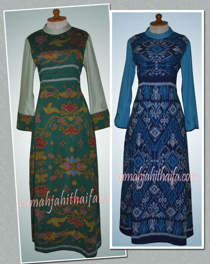 Gamis Tenun Dan Gamis Batik Ibu Kiki Z Rumah Jahit Haifa