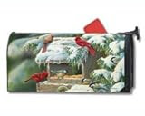 MailWraps Winter Feeder Mailbox Cover #05973