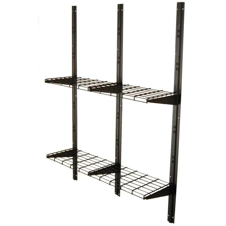Shop Suncast Black Powder-Coated Metal Storage Shed Shelf at Lowes.com