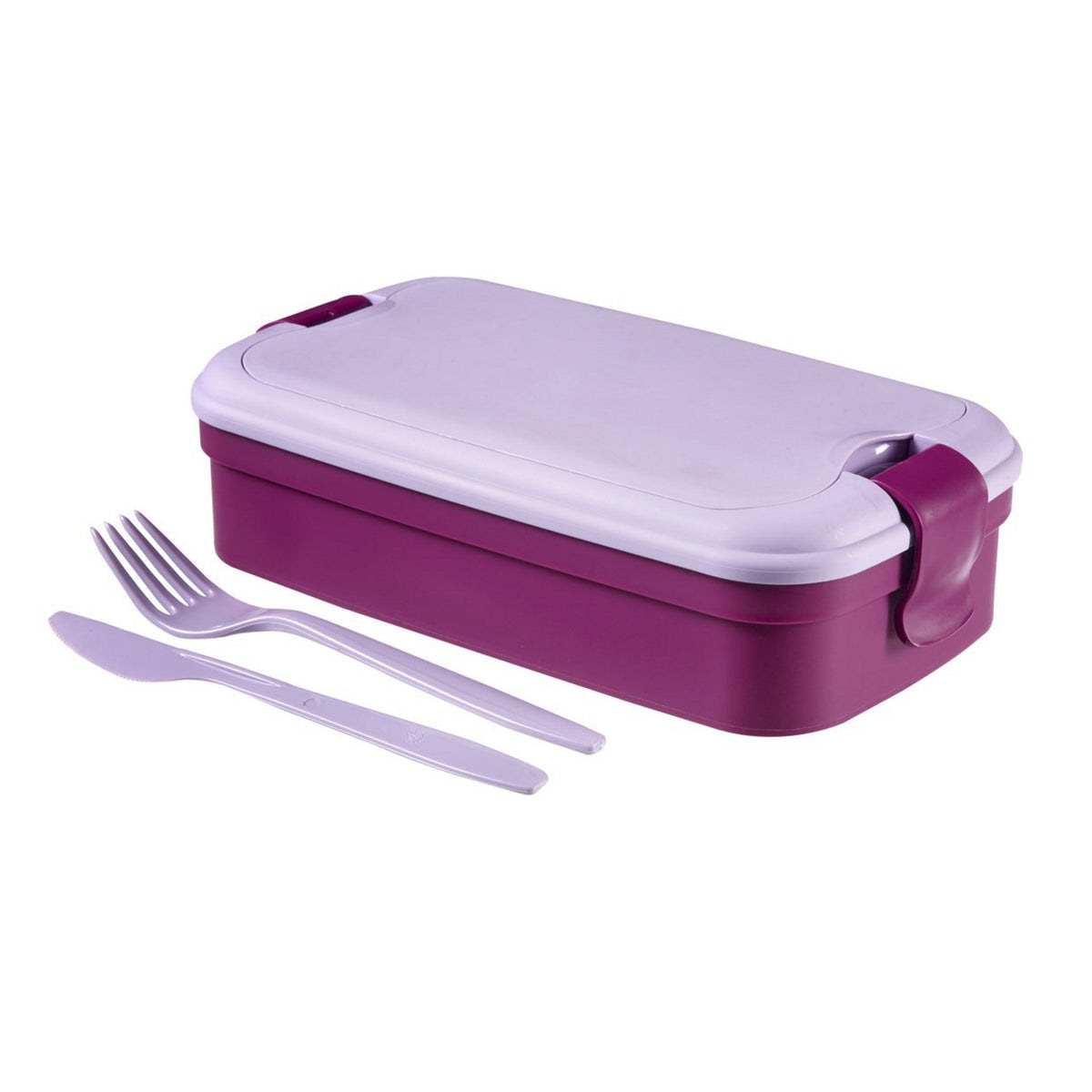 Boîte avec fourchette et couteau violet Curver Lunch & Go –  Euroelectronics.eu