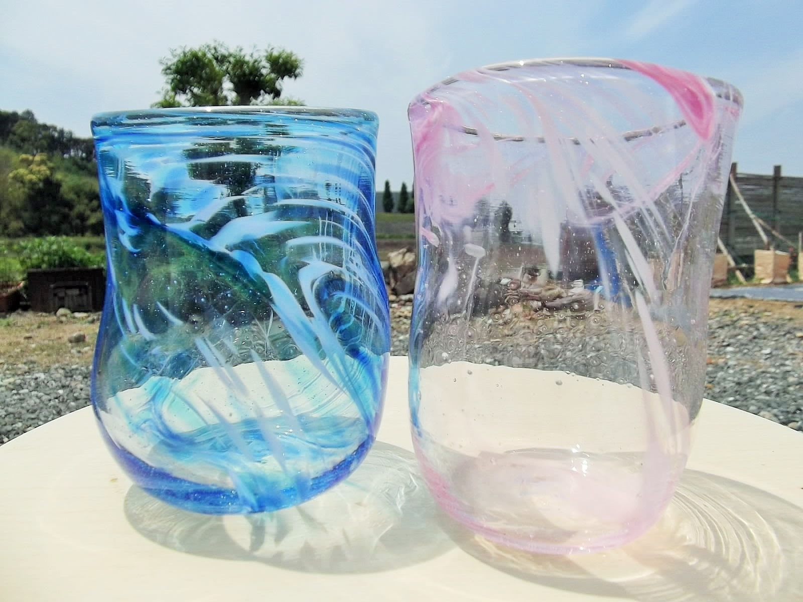 体験作品 ｶﾞﾗｽ工房clover