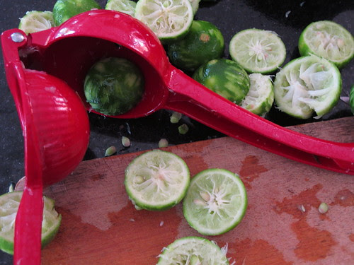 Lychee and Lime Soda drink