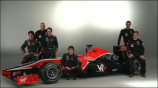 f1 car racing. VR-01 F1 car