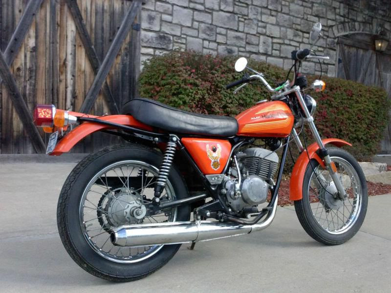  Buy Vintage 1976 AMF Harley Davidson 250 S Complete on 
