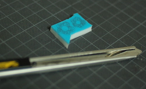 How to make a flower stamp 2