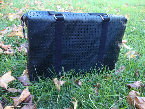 U-Handbag "It's a Cinch" tote with Peltex in the sides and plastic canvas bottom