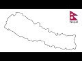 How to draw map of Nepal \/\/ Map of Nepal \/\/ Nepal Map