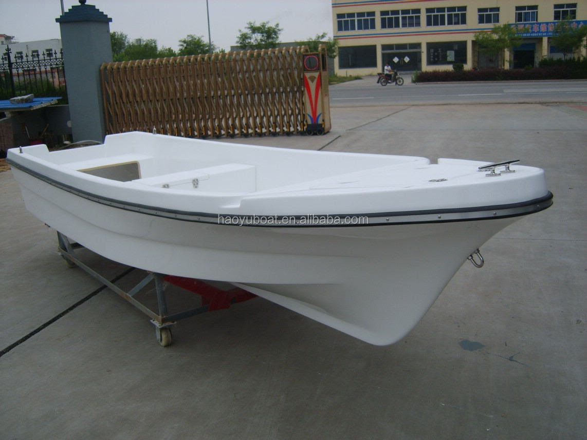 13.8ft/4.2m Double Hull Fiberglass Fishing Boat For Sale ...