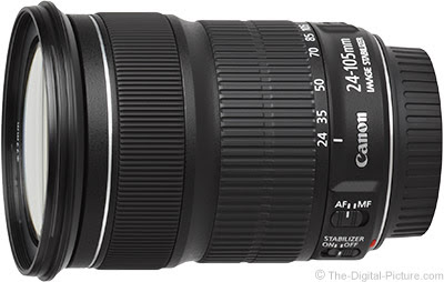 Canon EF 24-105mm f/3.5-5.6 IS STM Lens - $346.34 Shipped (Compare at $599.00)