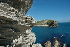 Coastal rock climbing
