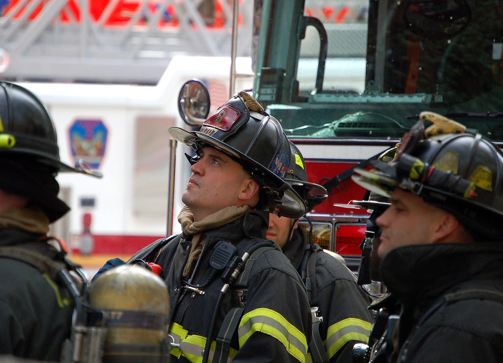 Fire on E 7th St