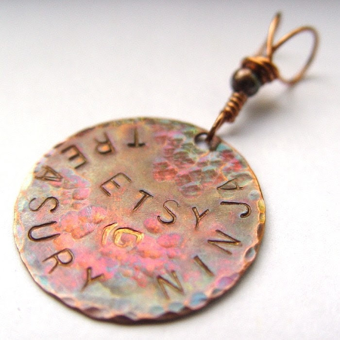 etsy treasury ninja pendant