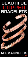 Copper Bracelets under $20 at AceMagnetics.com