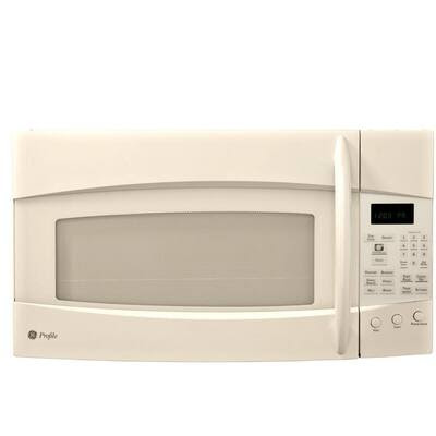 GE Profile Spacemaker Bisque Over-The-Range Microwave Oven - PVM1970DRCC