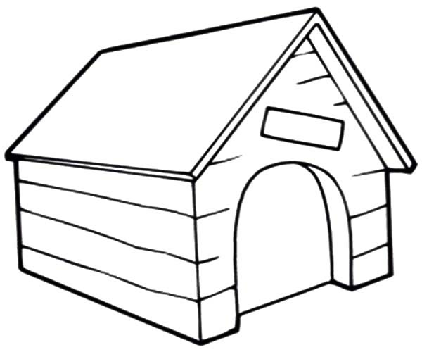 Download Doghouse Drawing at GetDrawings | Free download